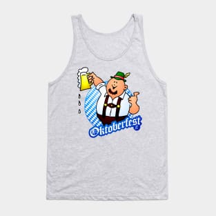 Oktoberfest - man in lederhosen Tank Top